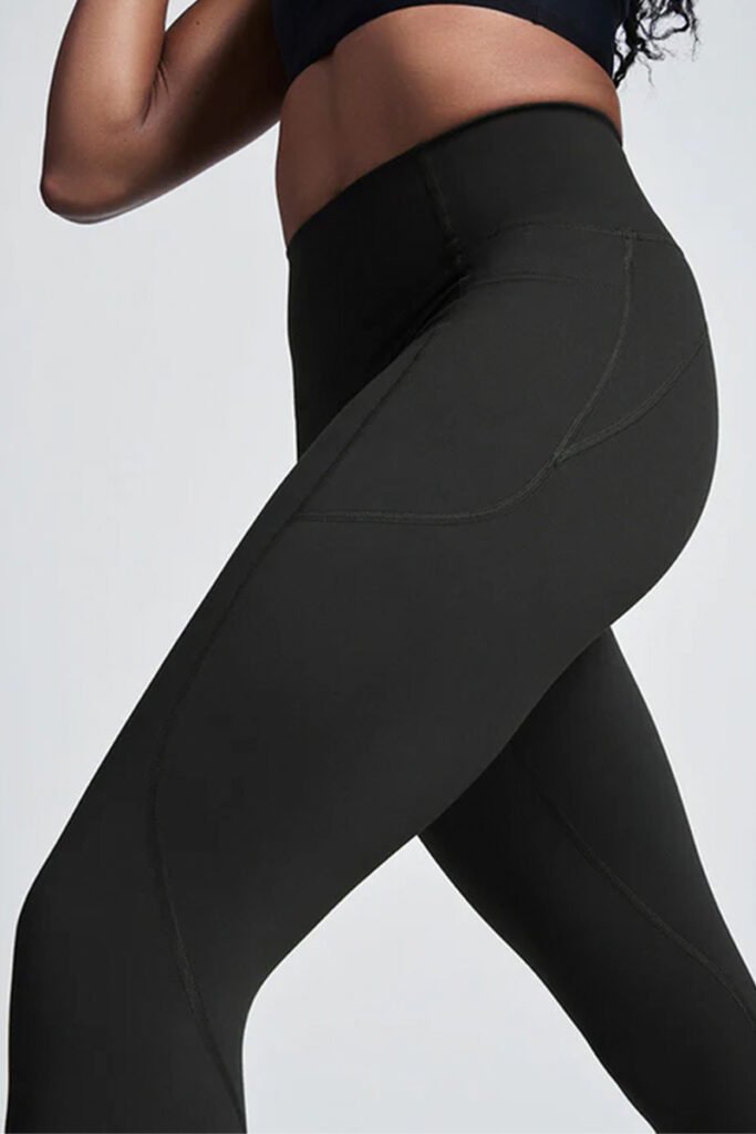 Custom Printed Yoga Leggings with Pockets - Perfect for Gym and Running