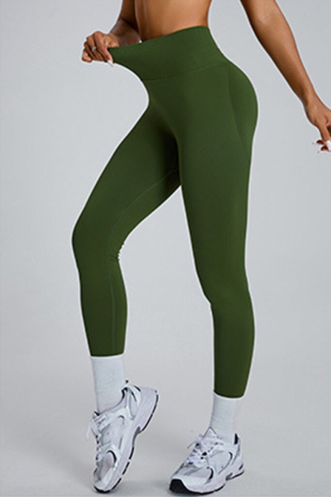 high waisted seamless workout leggings