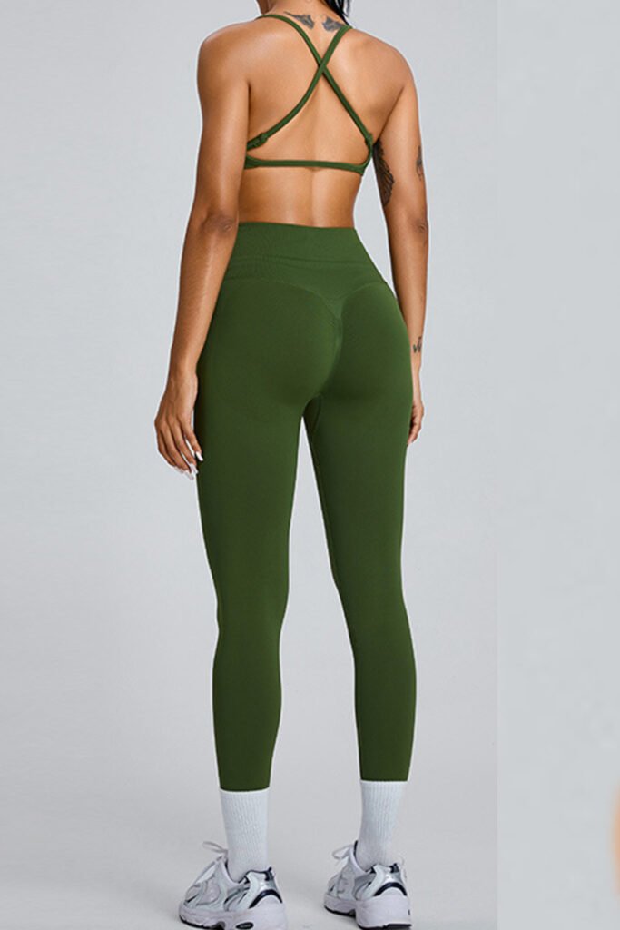 high waisted seamless workout leggings