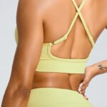 cross back seamless bra