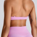 cross back sports bra